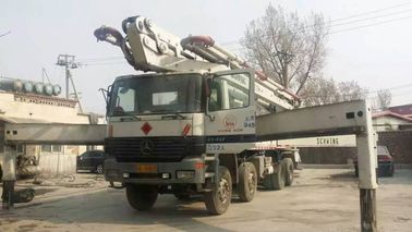 46 م 2002 م شونج ملموسة مضخات شاحنة تحميل مضخات الخرسانة شاحنة بنز