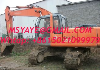 EX200-6 استعمل حفار Hitachi حفار هيدروليّ مع مطرق 2003