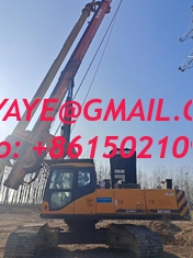 45 طن SR150C محرك الحفر الدواري لأساس الكومة البناء التعدين طاحونة مسحوق