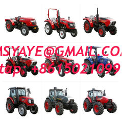 100hp 120hp 130HP آلة زراعية كبيرة لوان حديقة مزرعة جرار جرار مع الجبهة محمل مزرعة المشي tracto