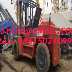 موديل قديم يستخدم رافعة شوكية يابانية ديزل Tcm 18ton Fd180 مع حالة عمل جيدة