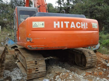 EX200-6 استعمل حفار Hitachi حفار هيدروليّ مع رافعة مطرق