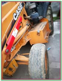 2012 حالة 580L حفار المستخدمة حالة حفار