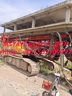 45 طن SR150C محرك الحفر الدواري لأساس الكومة البناء التعدين طاحونة مسحوق