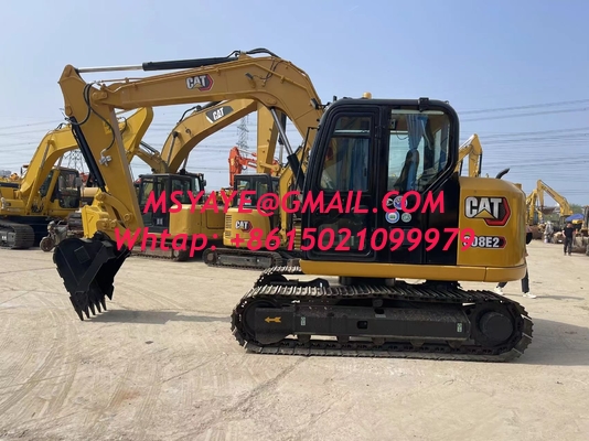 306E حفرة مستعملة للبيع الولايات المتحدة الأمريكية حفرة جرار 5000 ساعة حفرة سلسلة 600 ملم CAT للبيع