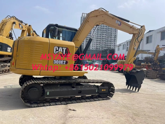306E حفرة مستعملة للبيع الولايات المتحدة الأمريكية حفرة جرار 5000 ساعة حفرة سلسلة 600 ملم CAT للبيع