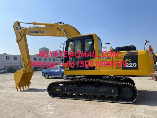 PC220-8 PC220-10 حفرة كوماتسو مستعملة حفرة كوماتسو هيدروليكية تشيلي حفرة بيرو