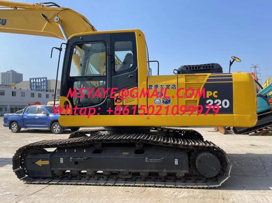 PC220-8 PC220-10 حفرة كوماتسو مستعملة حفرة كوماتسو هيدروليكية تشيلي حفرة بيرو