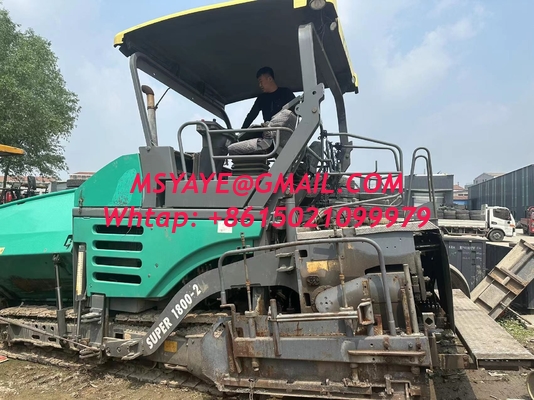 VOGELE SUPER 1800-2 1800-3 9m آلات صلب الطرق أوزبكستان البحرين اليابان الأردن فيتنام آلات بناء الطرق