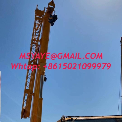 رافعة شاحنة مستعملة 36m طول جب 100 طن رافعة شاحنة xcmg رافعة 70 طن