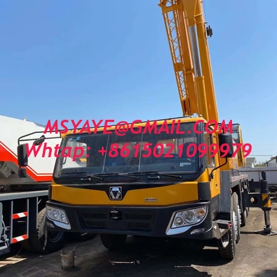 رافعة شاحنة مستعملة 36m طول جب 100 طن رافعة شاحنة xcmg رافعة 70 طن