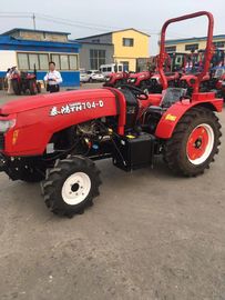 55HP 4X4 الدفع الرباعي محرك الديزل حديقة صغيرة الآلات الزراعية مزرعة صغيرة جرار جرار