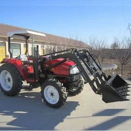 55HP 4X4 الدفع الرباعي محرك ديزل حديقة صغيرة الآلات الزراعية مزرعة مصغرة جرار جرار توجيه هيدروليكي