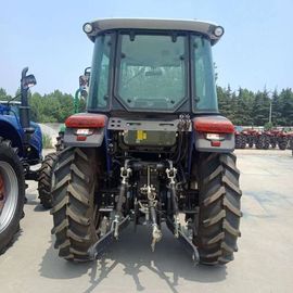 55HP 4X4 الدفع الرباعي محرك ديزل حديقة صغيرة الآلات الزراعية مزرعة مصغرة جرار جرار توجيه هيدروليكي