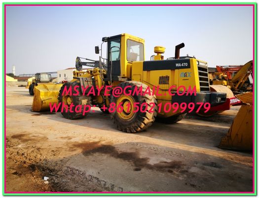 تسعى ل wa470-3 كوماتسو المستعملة بيدلودر 2010 لوككنغ لمحمل اليابان