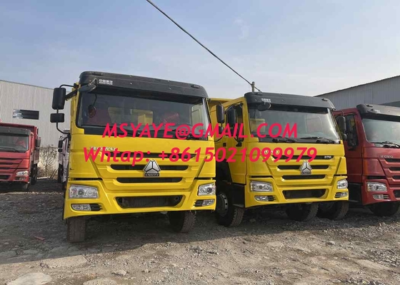 SINOTRUK محرك الديزل ذو الحركة الآلية HOWO شاحنات شاحنة قمامة للمشاريع الكبيرة