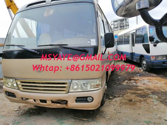 coaster mini bus مستعملة باصات النقل الداخلي Toyota coaster bus 29 to bus
